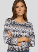 Cozy & Cool Print T-Shirt - Flanell