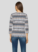 Cozy & Cool Print T-Shirt - Flanell