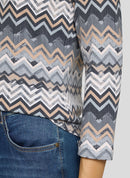 Cozy & Cool Print T-Shirt - Flanell