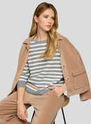 Cozy & Cool Stripe Jumper - Flanell