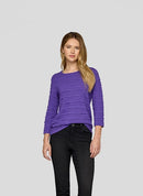 Vintage Vibe Plain T-Shirt - Violet