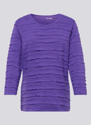 Vintage Vibe Plain T-Shirt - Violet
