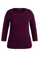 Purple Clouds T-Shirt - Plum