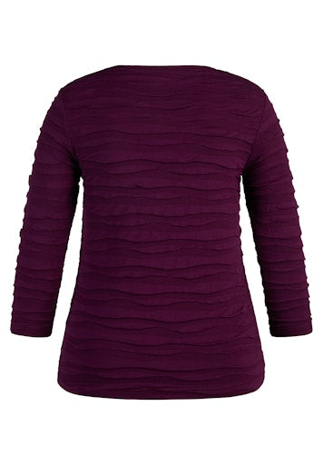 Purple Clouds T-Shirt - Plum