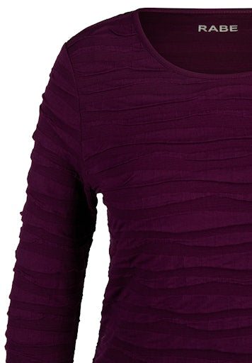 Purple Clouds T-Shirt - Plum