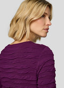 Purple Clouds T-Shirt - Plum