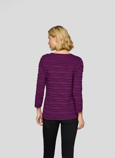 Purple Clouds T-Shirt - Plum