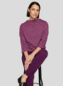 Print T-Shirt - Plum