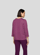 Print T-Shirt - Plum