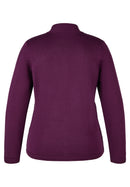Purple Clouds Cardigan - Plum