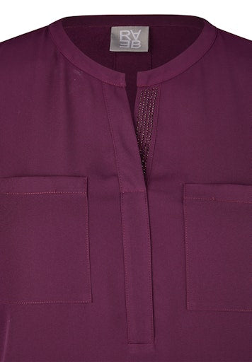 Plain Blouse - Plum