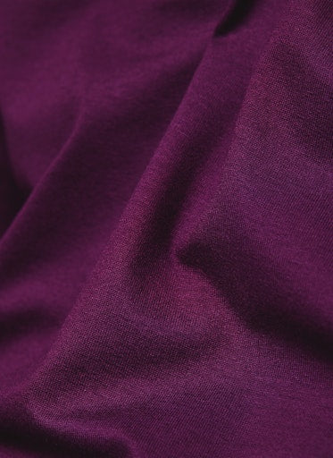Plain Blouse - Plum