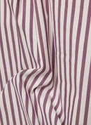 Purple Clouds Stripe Blouse - Plum