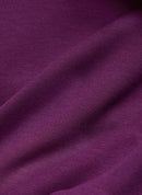 Purple Clouds Drawstring Sweatshirt - Plum