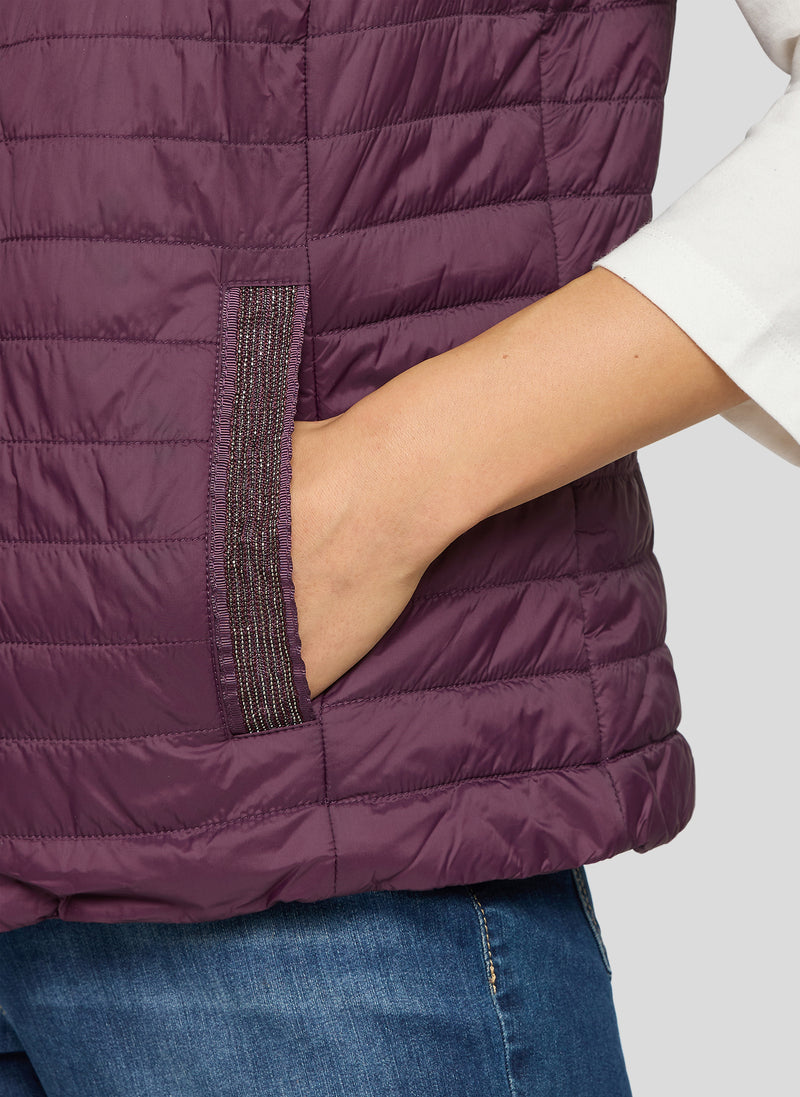 Clouds Gilet - Plum