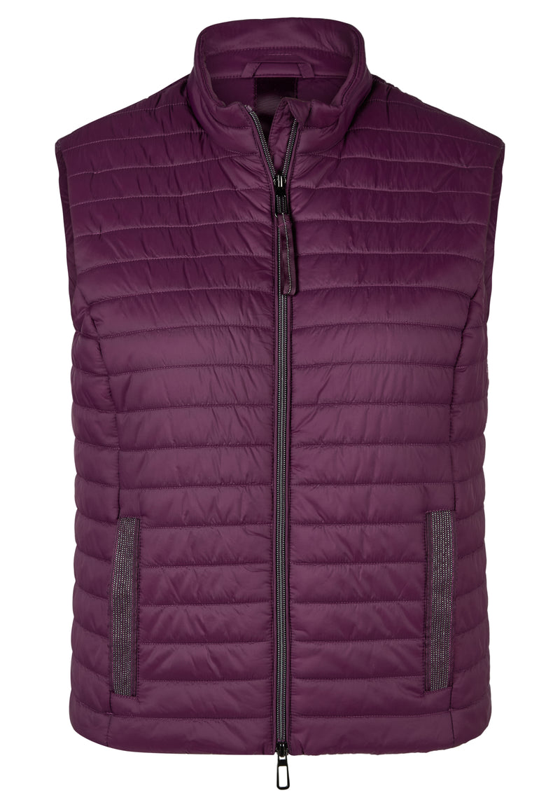 Clouds Gilet - Plum