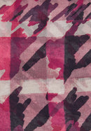 Purple Clouds Print Scarf - Plum