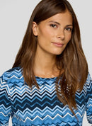 Nordic Blue Stripe T-Shirt - Light Blue