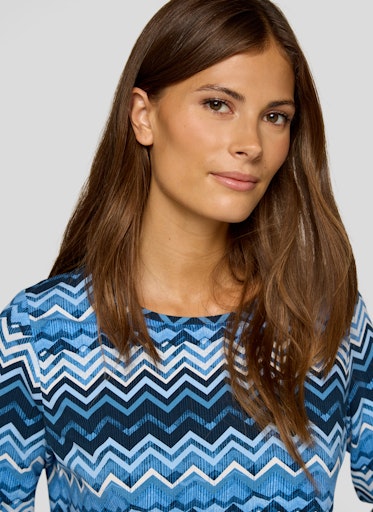 Nordic Blue Stripe T-Shirt - Light Blue