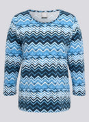 Nordic Blue Stripe T-Shirt - Light Blue