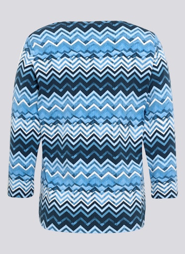 Nordic Blue Stripe T-Shirt - Light Blue