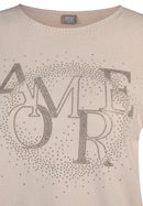 Cozy & Cool Round Neck Jumper - Vanilla