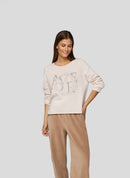 Cozy & Cool Round Neck Jumper - Vanilla