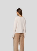 Cozy & Cool Round Neck Jumper - Vanilla