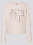 Cozy & Cool Round Neck Jumper - Vanilla