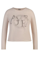 Cozy & Cool Round Neck Jumper - Vanilla