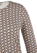 Cozy & Cool Print T-Shirt - Macchiato