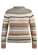 Cozy & Cool Stripe Jumper - Macchiato