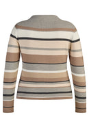 Cozy & Cool Stripe Jumper - Macchiato