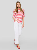 Seasalt Bay Crop Jean - White