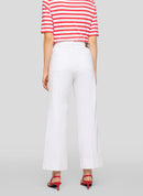 Seasalt Bay Crop Jean - White