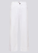 Seasalt Bay Crop Jean - White