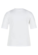 Tropic Glam Placement Print T-Shirt - White