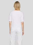 Tropic Glam Placement Print T-Shirt - White