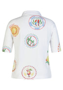 Ciao Sicilia V Neck Shirt - White