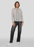 New Romance Padded Jacket - Light Grey