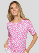 New Romance All Over Print T-Shirt - Orchid