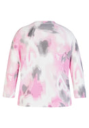New Romance Tie Dye Print Jumper - Crocus