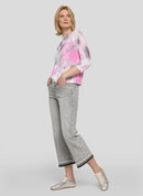 New Romance Tie Dye Print Jumper - Crocus