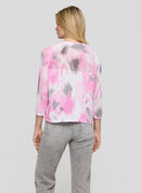 New Romance Tie Dye Print Jumper - Crocus