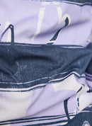 Butterfly Stripe Sweatshirt - Lilac