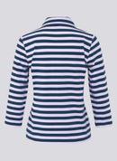 Butterfly Stripe Polo Shirt - Lilac