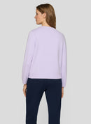 Butterfly Zipped Cardigan - Lilac