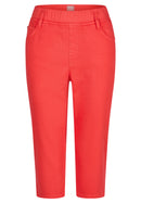 Ciao Sicilia Crop Trouser - Coral