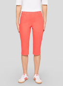 Ciao Sicilia Crop Trouser - Coral