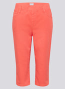 Ciao Sicilia Crop Trouser - Coral